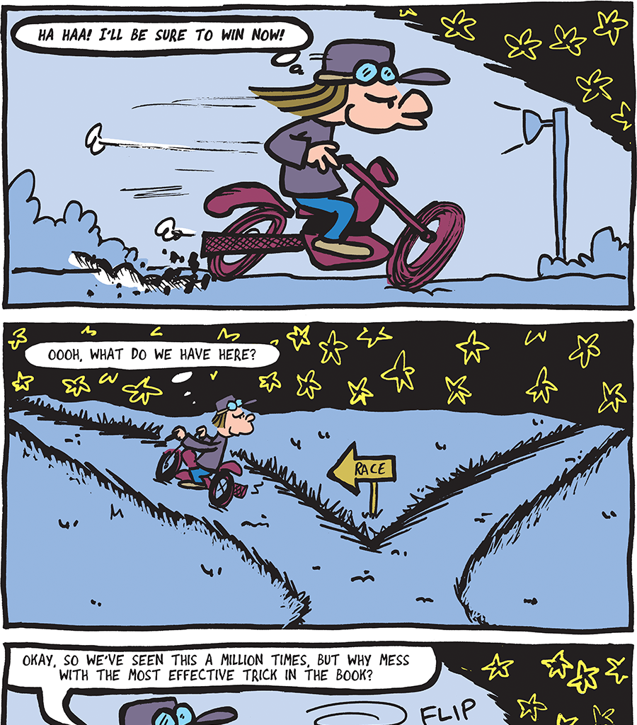 The Fuzzy Princess - Episode 530, Page 1: 2020-02-05-Classic Trick